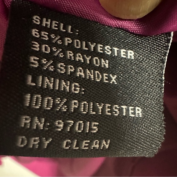 Larry Levine Classics 3 Quarter Sleeve Knit Jacket with Pockets Plus Size 28W - Picture 8 of 12